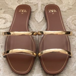 ❌SOLD❌ NWOT Zara clear sandals